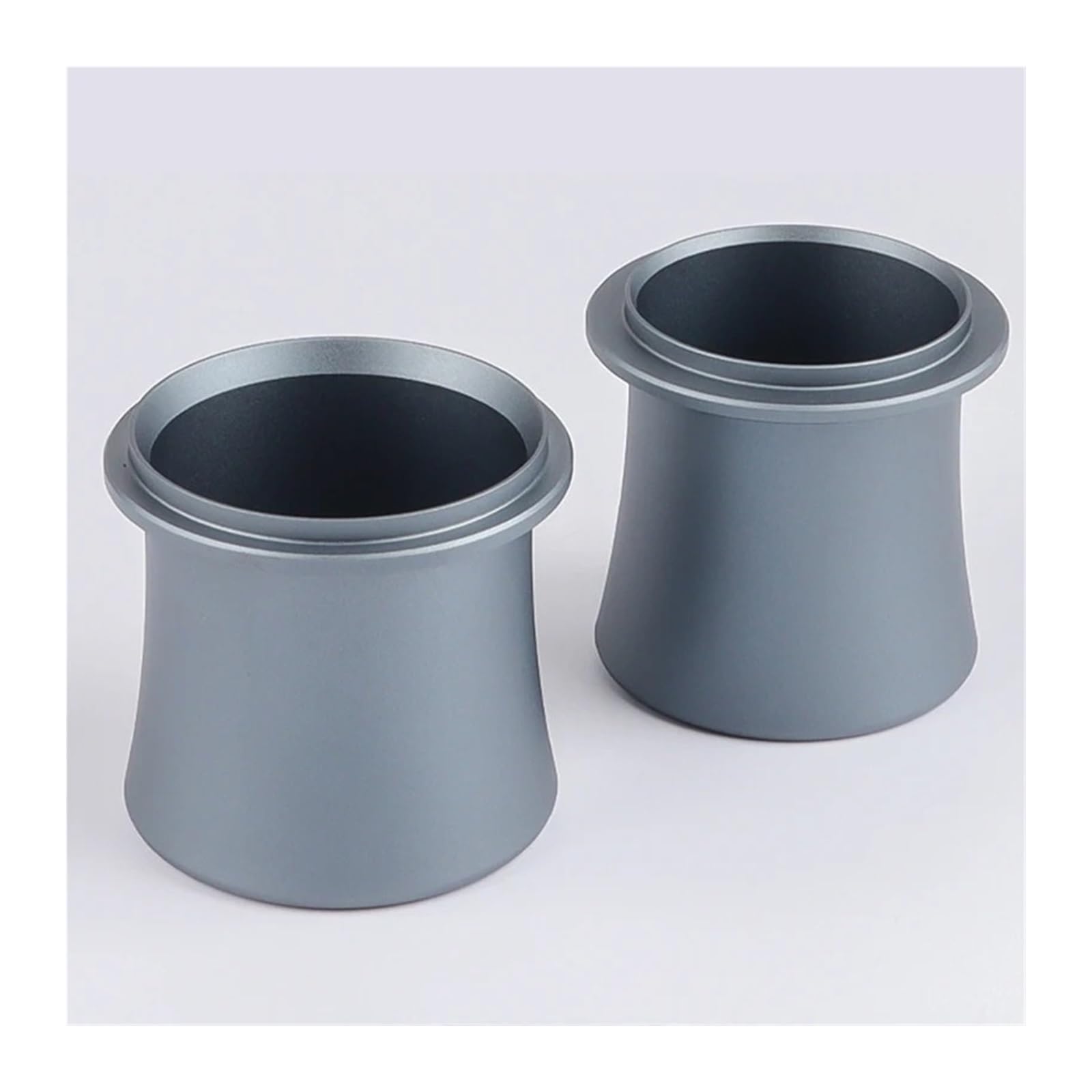 Taza Dosificadora De Café Resistente For Máquina De Café Expreso, Herramienta De Medición De Polvo Con Molinillo De Aleación De Aluminio De 58/53 / 54 / 51mm For Baristas De Cafetería(Silver-58mm)