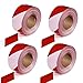 Produktbild VITO Professional 800m Rot/weißes Flatterband im KARTON Absperrband Warnband Sperrband Rolle (4x200m)