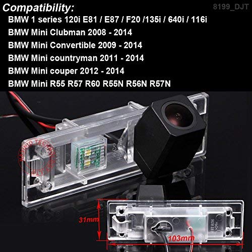 Kalakus Car Rear View Camera Integrated into License Plate Light,170° Angle Night Vision with Guide Line Reversing Paking Assistant for Buick Excelle GT XT/Shelf/Opel/Chevroet/Fiat - Image 2