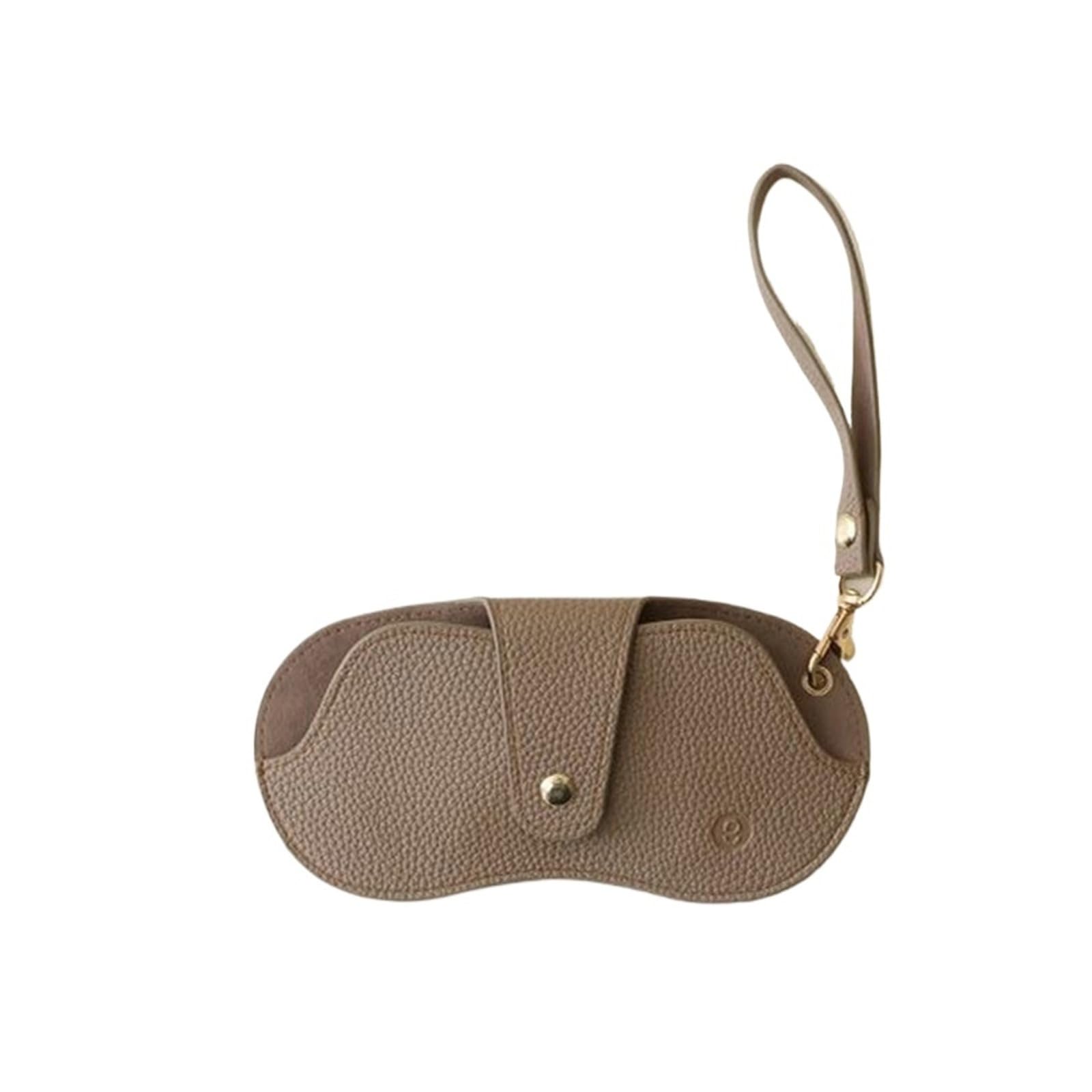 Funda Gafas Blanda Bolsa de almacenamiento gafas cuero PU