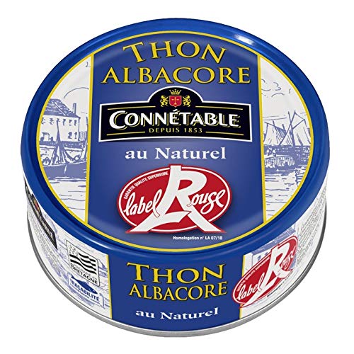 CONNETABLE - Thon Albacore Au Naturel Label Rouge 112G - Lot De 3 - Livraison Gratuite