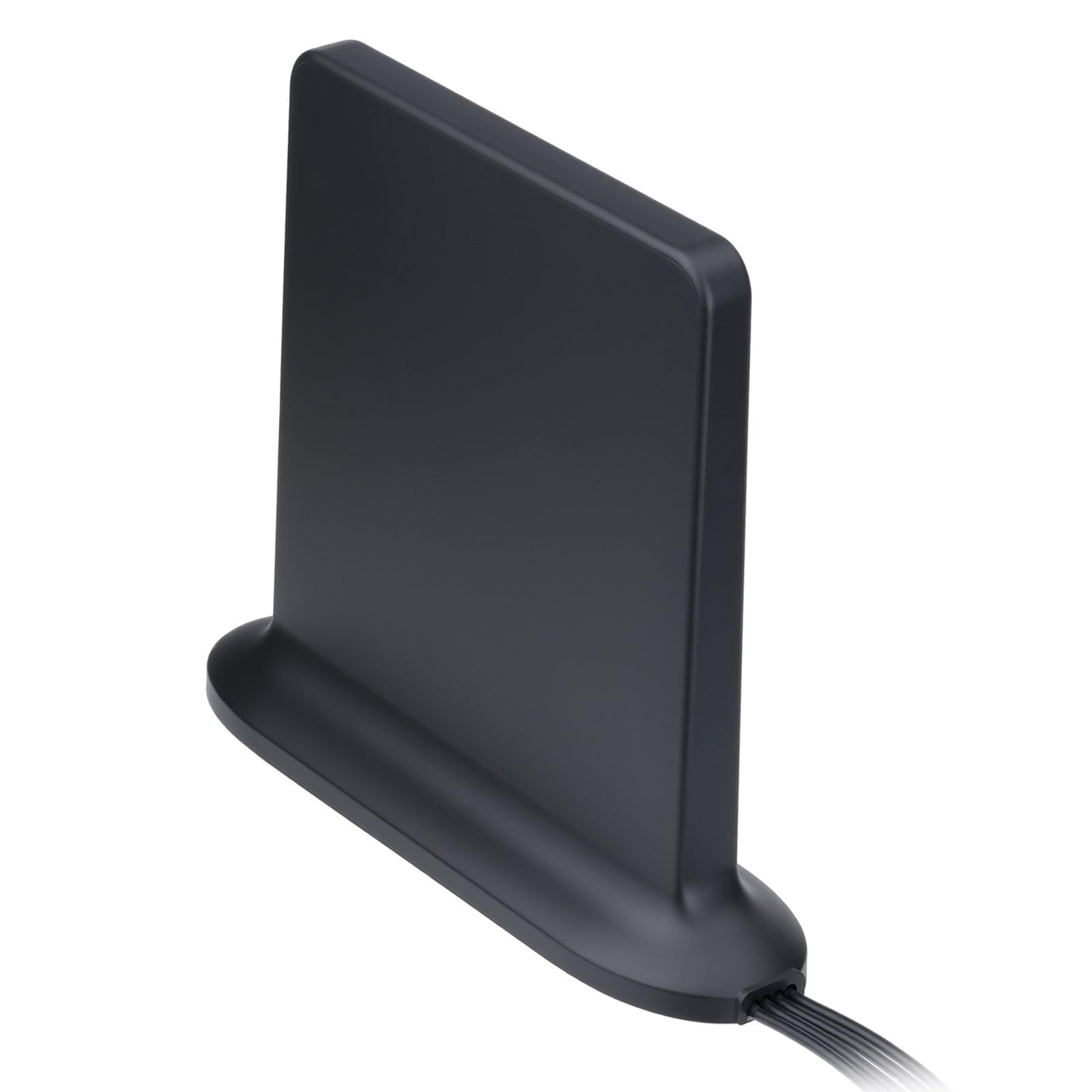 Eightwood Antenna 5G 4 in 1 MIMO base magnetica a raggio rotondo, 10dBi 600-4900MHz (n78/n77) impermeabile spina SMA con 4 adattatori TS9, cavo da 3 m per router 5G 4G LTE (Netgear, Huawei, ZTE)