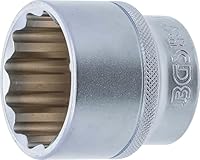 BGS 10649 | Steckschlüssel-Einsatz Zwölfkant | 12,5 mm (1/2\) | SW 36 mm | CV-Stahl