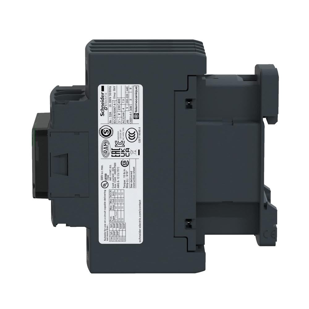 Schneider LC1DT32P7 stycznik mocowy, 4p + 1S+1Ö, 32A/AC1, szpula 230V 50/60Hz