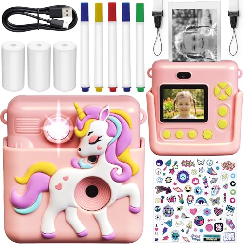 Denver Kinderkamera mit Drucker und Thermodruck, Rosa