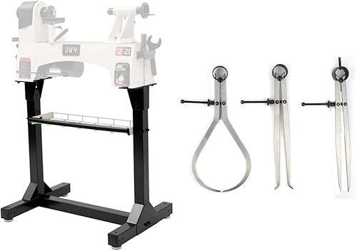 Miniatura 10 de JET 719202A Soporte de torno (para JWL-1221VS), negro