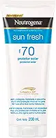 Neutrogena Sun Fresh Protetor Solar Corporal, FPS 70, 200ml