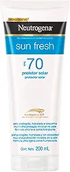 Neutrogena Sun Fresh Protetor Solar Corporal, FPS 70, 200ml