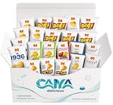 CAIYA BOX San Carlo Aperitivo da 20 Pezzi - Bustine Assortite da 20-25g - Patatine e Snack Monoporzione - Gusti Casuali tra Antica Ricetta, Classica, Dixi, Light, Più Gusto, Rustica e Virtual