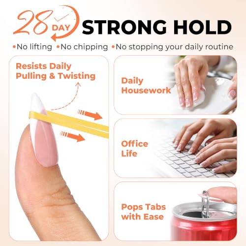Image of UNA GELLA Nail Glue for Press Ons 3 Pack 5g Super Strong No U V