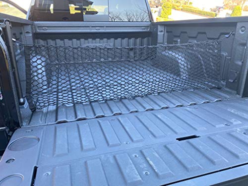 Truck Bed Envelope Style Trunk Mesh Cargo Net for Chevrolet Silverado 2013-2020 New