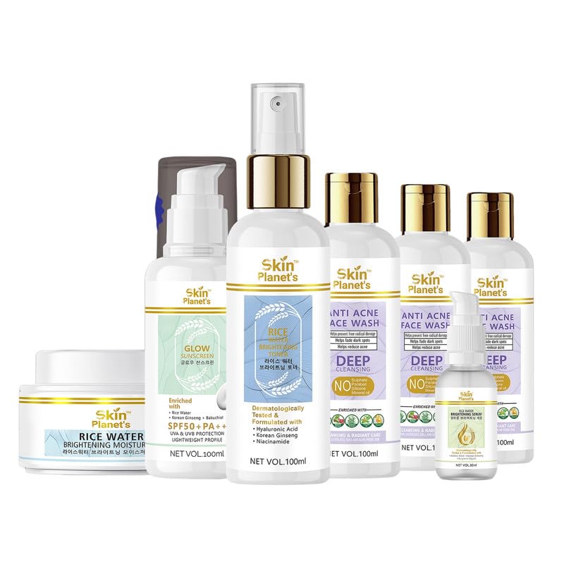 Skin Planet’s Skincare Combo Pack – Sunscreen, Serum, Moisturizer, Facewash & Toner – Korean Glass Skin Inspired Routine-picture-30