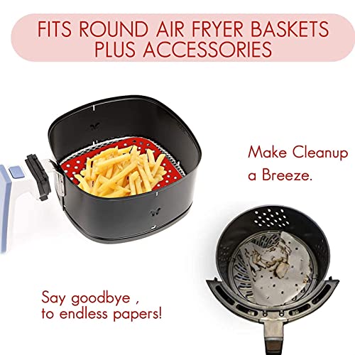 2 Pezzi Tappetini per Friggitrice ad Aria