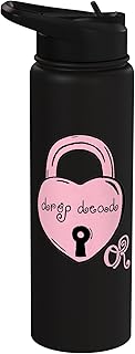 Official Olivia Rodrigo Drop Dead Lock Stainless Steel Insulated Water Bottle