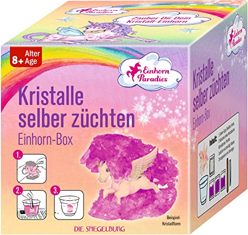 Die Spiegelburg - Kristalle selber züchten Einhorn-Box, Wild+Cool, 18057