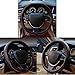 Car Steering Wheel Cover for Nissan Magnite 2020-2024 2025, Anti-Slip, Safety, Soft, Breathable, Heavy Duty, Thick, Comfortable Grip Microfiber Leather,Blue
