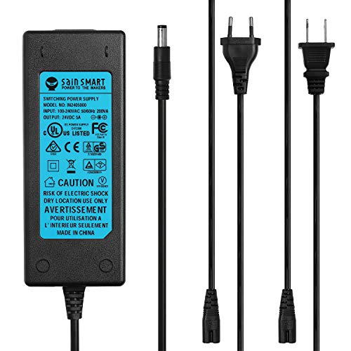 SainSmart 24V DC Adapter Netzteil für Genmitsu CNC-Maschinen der Serie 3018