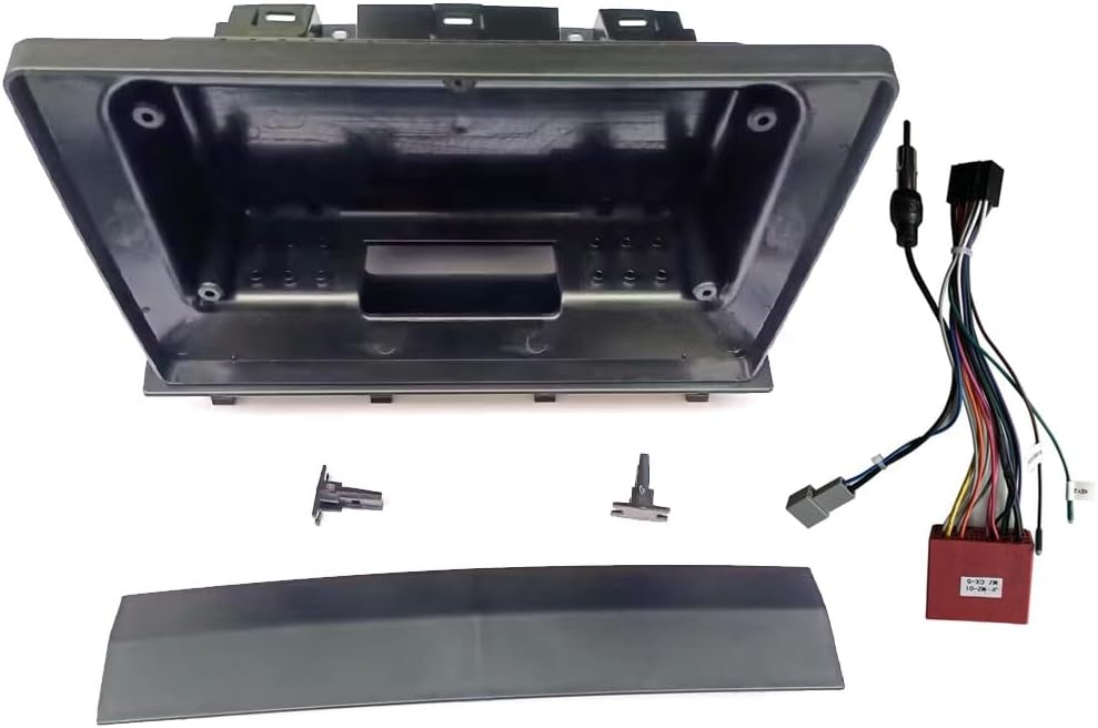 10.1" Car Stereo Navigation FM Radio Mounting Frame Bracket with Wiring Harness Compatible with Mazda 2 Demio 2002 2003 2004 2005 2006 2007