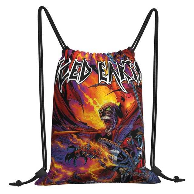 fashionAE - Best Album Women Men Teens Laptop Travel School Bags Iced Sale Earth Iced Earth Iced Sleeve Earth Iced Band Earth Iced (Drawstring Bag OneSize)