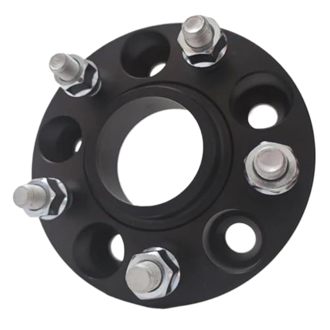 Dystanse Rozstaw kół Zestaw poszerzający 5x114.3 Hubcentric 70.5 15mm 20mm 25mm Adapter aluminiowy, do Mustanga, podkładki separujące samochodowe Dystans koła(BLACK 20mm)