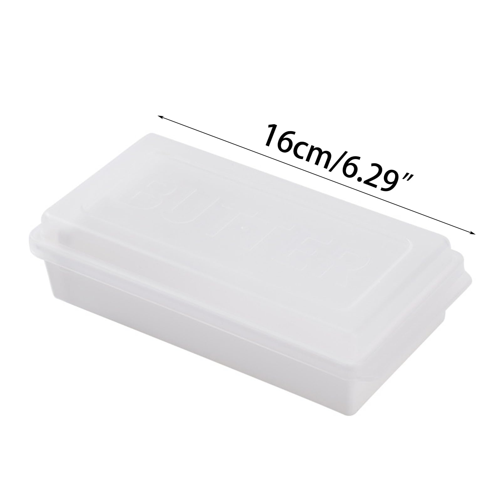 Kcjhagbd Butter Cases Butter Keeper Box With Cutter Tool Butter Container With Lid Rectangle Storage Dish Home Supplies Butter