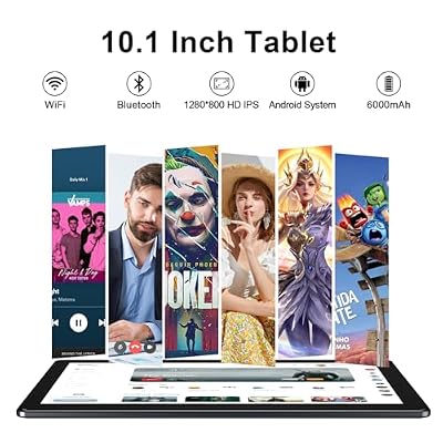 Android Tablet 10 inch,32GB ROM, 2GB RAM, 512GB Expandable,Quad-Core Processor,6000mAh Battery,Screen,Dual Camera,1280 * 800 HD IPS, WiFi, 2MP + 8MP Dual Camera,Bluetooth