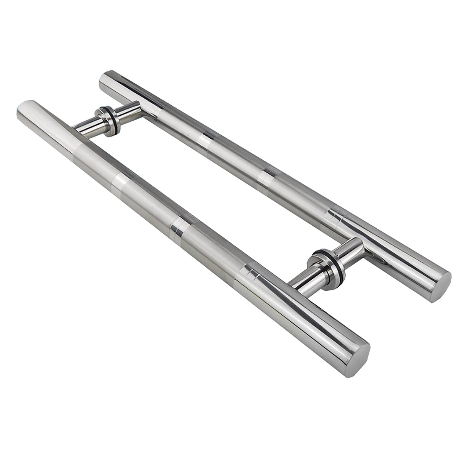GYRAZXS ty Stainless Steel Entrance Door Handle H SLE Push Pull Handle for Entryway Shower Shop Indoor/Outdoor Barn Multicolor 60cm x 80cm