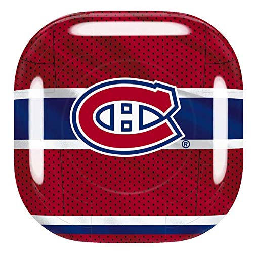 Skinit Decal Audio Skin Compatible with Samsung Galaxy Buds Pro - Officially Licensed NHL Montreal Canadiens Home Jersey Design