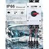 DIHOOL Solar Disconnect Switch,32 Amp DC600V,2 String 2 in 2 Out Isolator,IP66 Waterproof