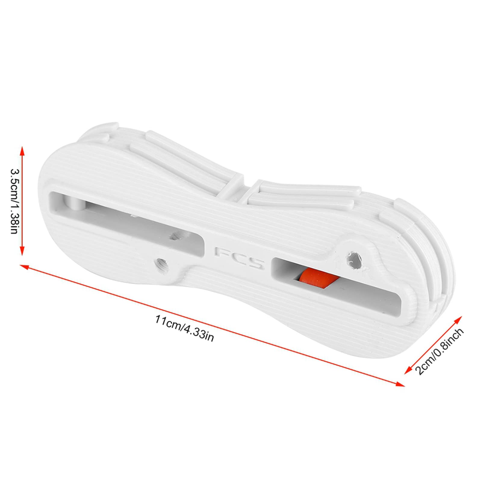 Surfboard Fin Trough Plug Screw Set Balance Elongated Bellows for Surfers 3pcs