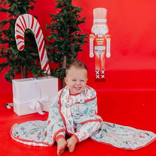 Image of Copper Pearl Jumbo 3-Layer Baby Blanket: Soft Baby Quilts for Boys and Girls | Breathable, Cozy, Toddler Blanket | Baby Quilt for Newborns | 46x46 Premium Polyester /Rayon | Nicholas
