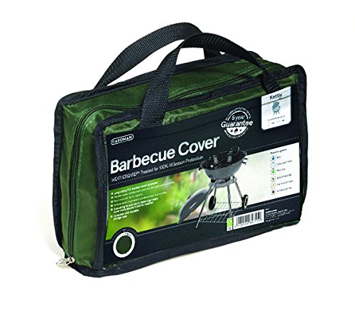 Gardman 34370 Housse Barbecue Charbon de Bois Polyester Vert 90 x 71 cm
