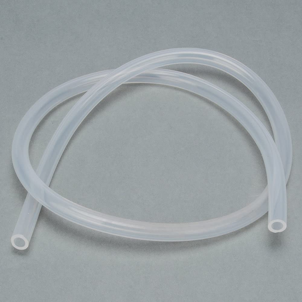 stonylab Wąż Silikonowy, Wąż z Czystego Naturalnego Silikonu Wysokotemperaturowy, 12 mm ŚZ 8 mm WZ, Wysoce Elastyczny i Wytrzymały, do Użytku Laboratoryjnego, 1 Metr