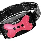 DogRook Rechargeable Dog Bark Collar - Humane, No Shock Barking Collar - w/2 Vibration & Beep - Small, Medium & Large Dogs Breeds Training - No Remote - 8-110 lbs