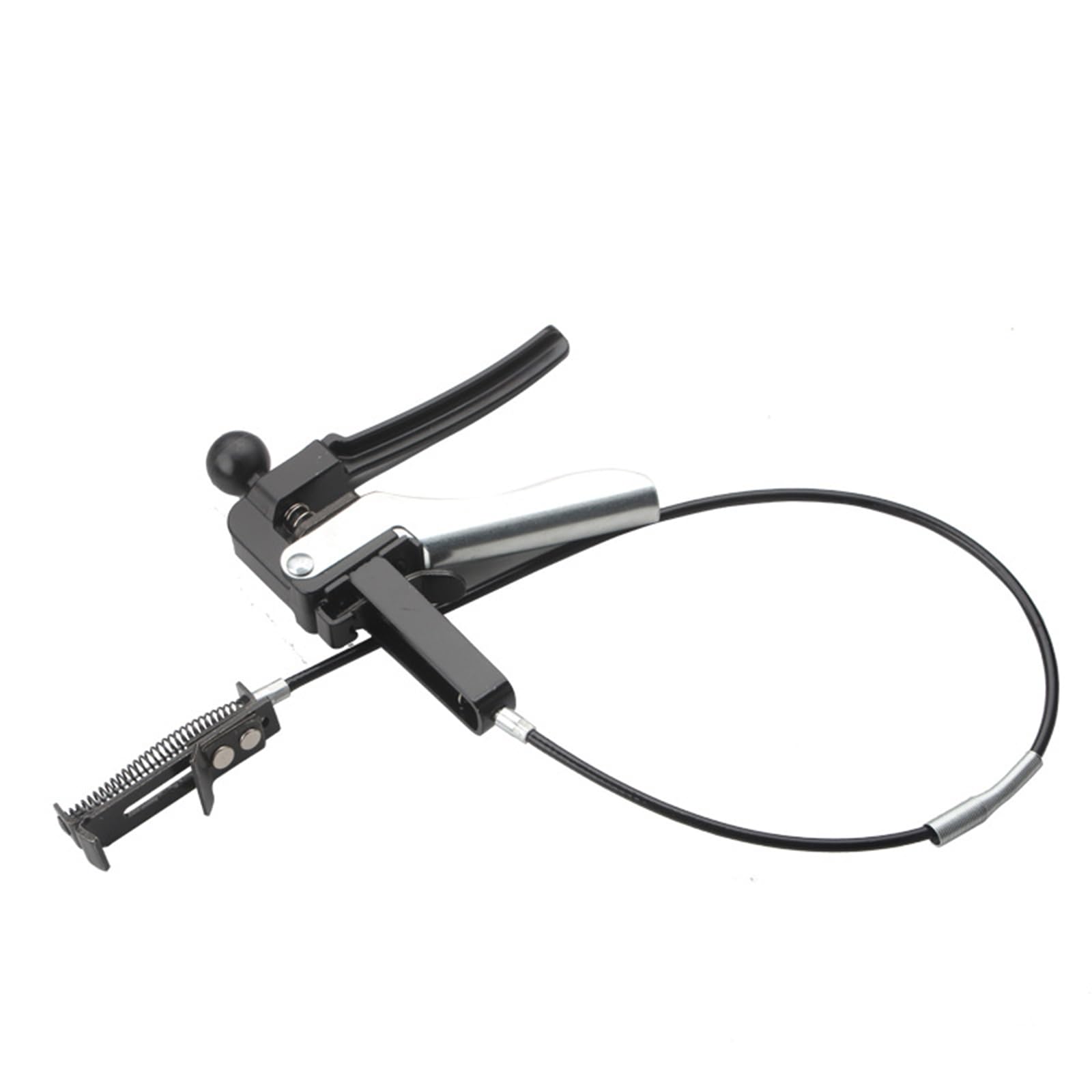Zbiianxer Black Flexible Steel Cable Hose Clamp Pliers With 675Mm Reach For Automotive Engine Bay And Chassises Repair Easy Operations Extended Hose Grip Tool