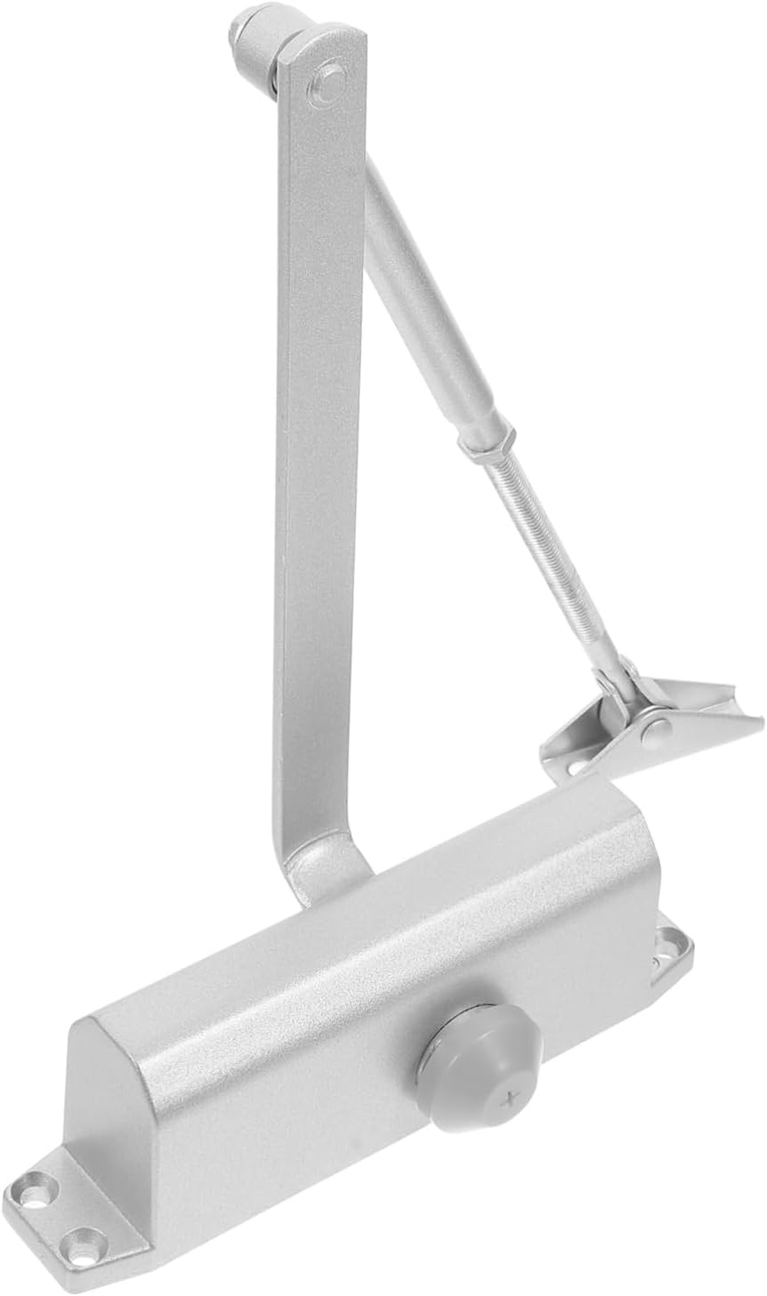 Hydraulic Door Closer for Aluminum Alloy Self-Closing Hinge Easy Installation for Doors Weighing User-Friendly Design for Residential and Commercial Use