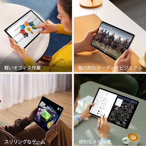 undefined 【Android 15 タブレット 13インチ】DOOGEE Tab E3Proセット版 アンドロイド G100 タブレット FHD+ 90Hz 32GB+256GB+2TB TF拡張 11000mAh 1920x1200解像度 顔認証 クアッドスピーカーデュアル 5g lte SIMフリー 大画面 Android Tablet WideVine L1 GPS搭载 薄型 キーボード付き 専用ケース の商品画像 8