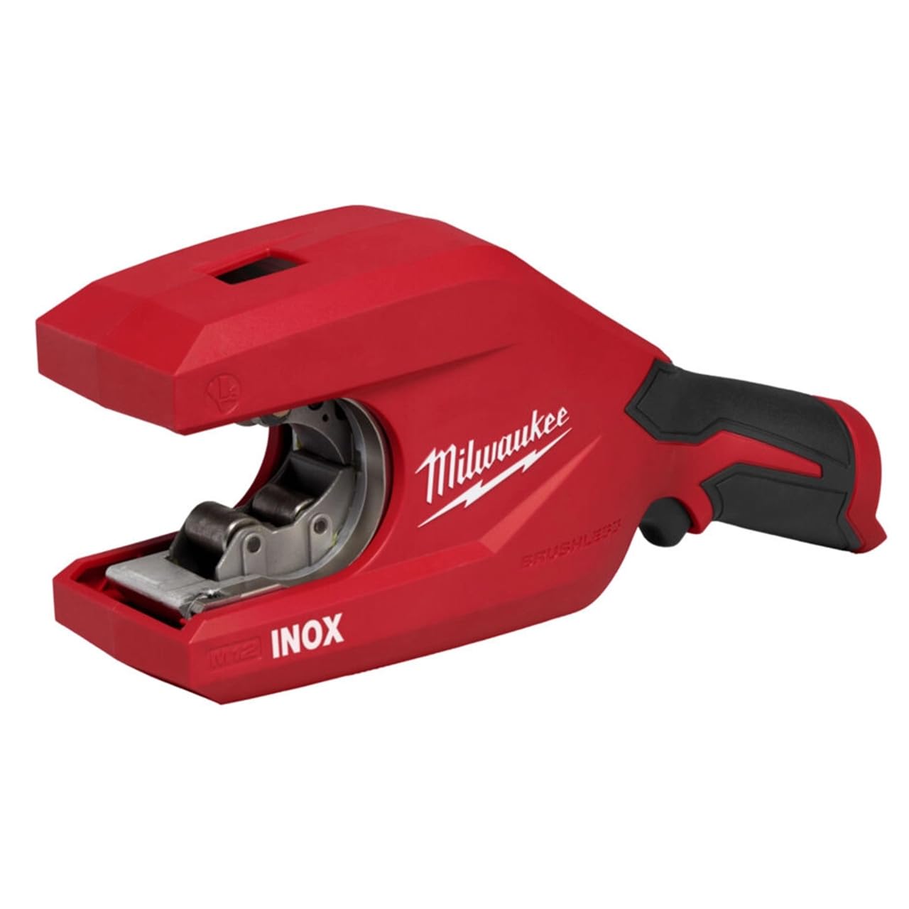 Milwaukee M12 Pcss54-0 Raptor Xl 54Mm Pipe Cutter Body Only In Red Carbon Steel