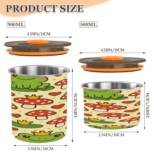 Envase Hermético de Café de Acero Inoxidable 17oz miniatura 2