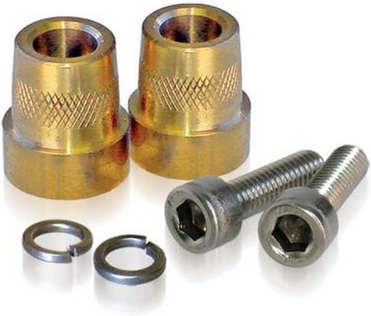 XS Power 586 Tall Brass Post Adaptor (M6 Thread), GOLD,SILVER
