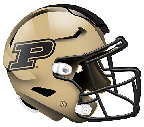 Fan Creations NCAA Purdue Boilermakers Unisex Purdue Authentic Helmet, Team Color, 12 inch