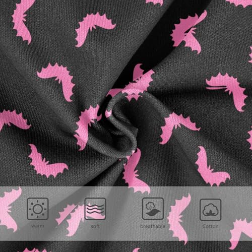 Girls' Underwear Halloween Bat Cotton Stretch Comfort Toddler Panties3