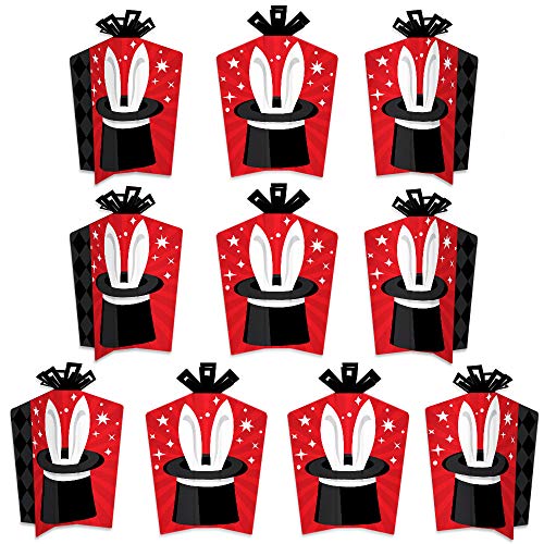 Décorations de table magiques Ta-Da Magic Show pour anniversaire enfant - Lot de 10 pièces