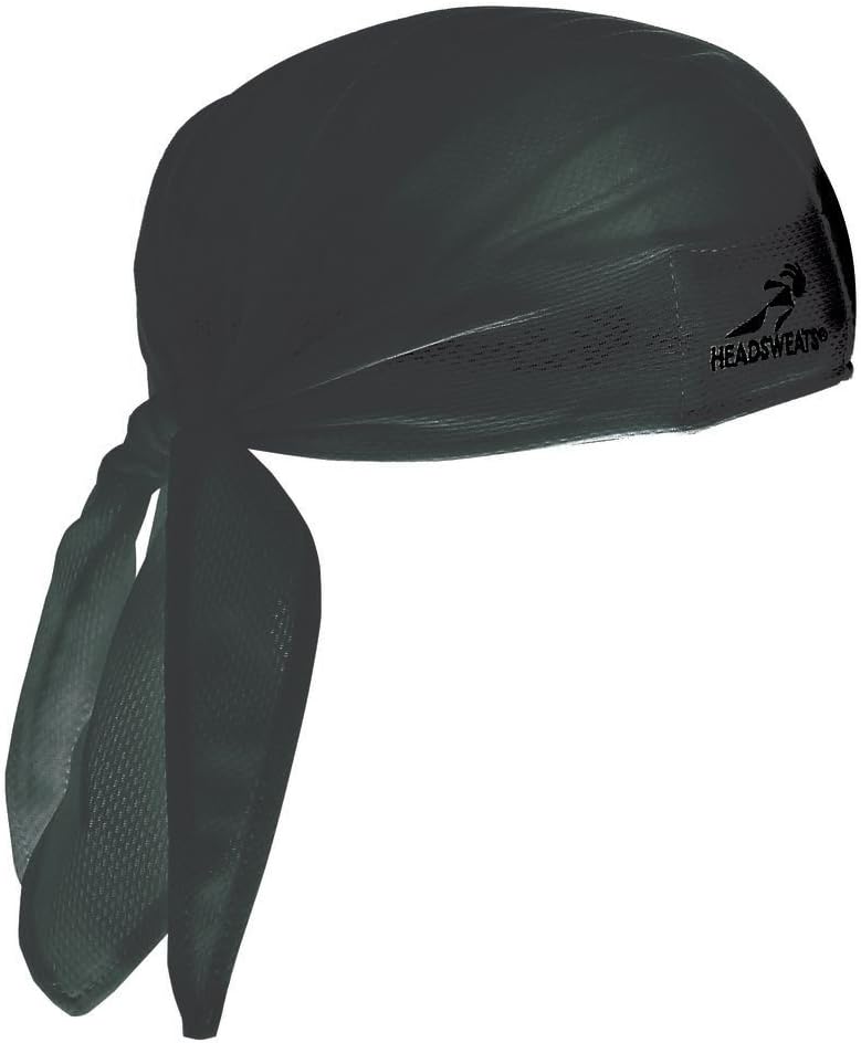 Heatsweats Coolmax Black Classic Chef Bandana