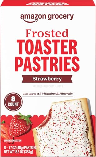 Amazon Grocery, Frosted Toaster Pastries...