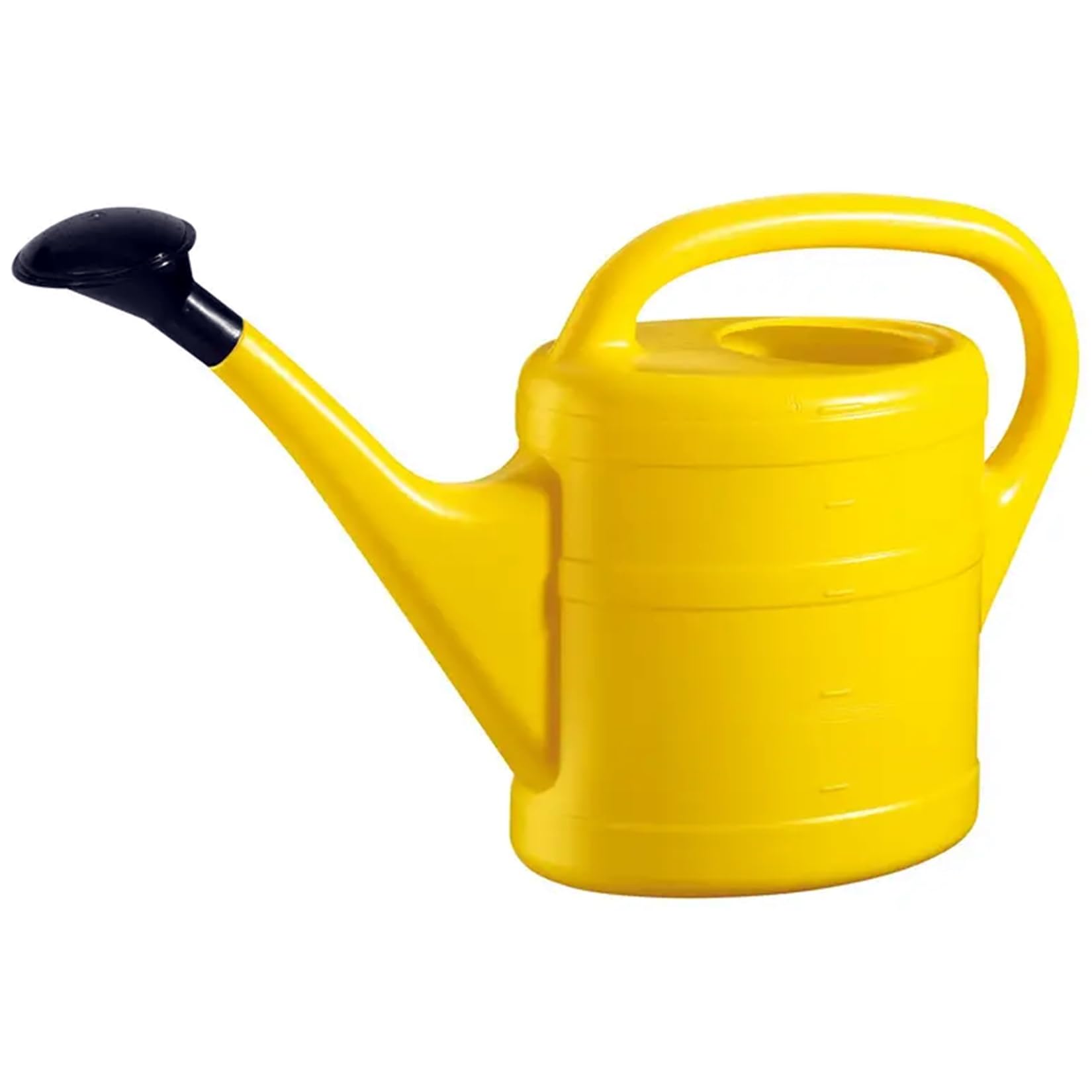 Knf Supplies Yellow 10L Watering Can|Lightweight Watering Can For Garden|Watering Can Indoor & Outdoor With Detachable Sprinkler Rose Head (Yellow)