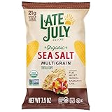 Late July Organic Sea Salt Multigrain Tortilla Chips, 7.5 Ounce