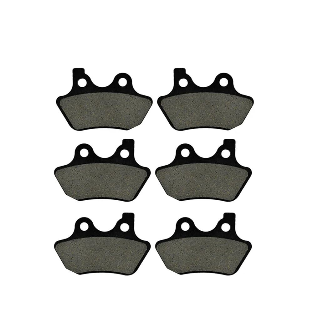 Plaquettes de frein noires Road King Custom 2004-2007