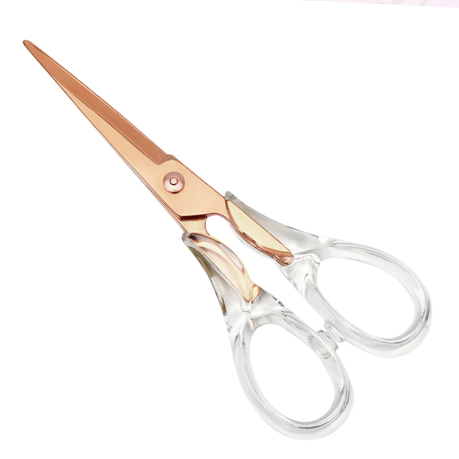 Amazon.com : NatSumeBasics Rose Gold Scissors Clear Office