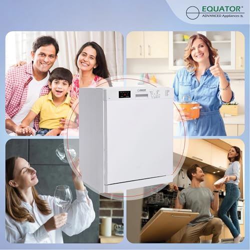 Equator Advanced Appliances 82 Equator 24 In Dishwasher 14 Place+Wine Rack 3.4G Quiet 51 Db 110V E-Star Ada In White thumb #5